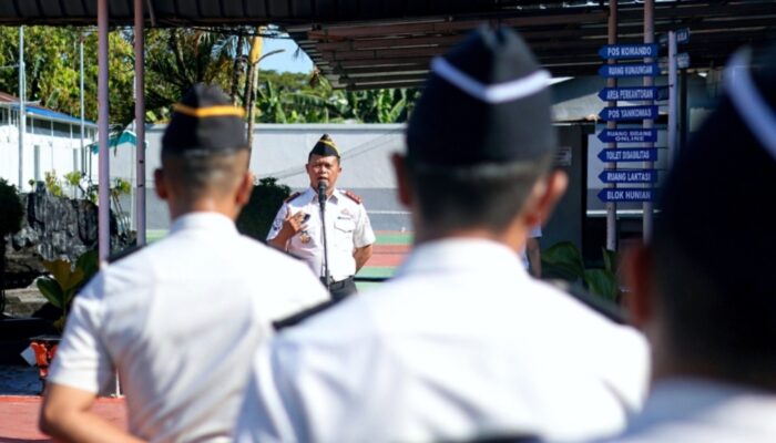 Pimpin Apel Pagi, Kalapas Takalar Tegaskan 5 Pesan Penting bagi Jajaran